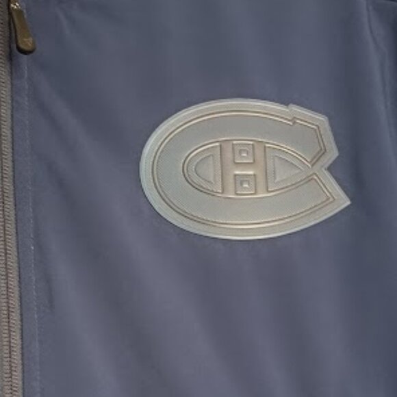 M🏒Montreal Canadiens Fanatics Branded Navy Pro Locker Full-Zip Jacket - Picture 5 of 8